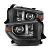 AlphaRex 14-21 Toyota Tundra PRO-Series Projector Headlights Black w/Seq. Sig. + DRL - 880840 Photo - Primary