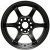Gram Lights 57DR 15x8.0 +35 4-100 Semi Gloss Black Wheel - WGIE35AH Photo - Primary