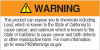 Hazardous Materials Info Sheet