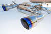 Invidia 03-08 Infiniti FX35/45 Gemini Single Layer Titanium Tip Cat-back Exhaust - HS03IFXGIT Photo - Primary
