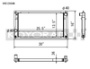 Koyo 13-20 Scion FR-S /  Subaru BRZ 2.0L / 22+ Toyota GR86 / Subaru BRZ 2.4L (MT/AT) Radiator - VH012664N Photo - Primary