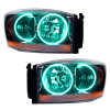 Oracle 06 Dodge Ram SMD HL - Black - ColorSHIFT w/ BC1 Controller - 7033-335 User 1