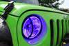 Oracle 07-16 Jeep Wrangler JK SMD HL - ColorSHIFT w/ BC1 Controller - 7079-335 Photo - lifestyle view