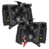 Oracle 07-13 Chevy Silverado SMD HL - Blk - Round Style - ColorSHIFT w/ BC1 Controller - 7105-335 User 1