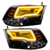 Oracle 09-17 RAM 1500 TRX Quad Pre-Assembled Headlights Blk Housing - w/ BC1 Controller - 7121-335 User 1