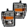 Oracle 08-10 Ford F250 Pre-Assembled Halo Headlights - Chrome Housing - w/ BC1 Controller - 7189-335 User 1