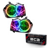 Oracle 05-07 Jeep Grand Cherokee SMD HL (Non-HID) - ColorSHIFT w/ BC1 Controller - 8164-335 Photo - Primary