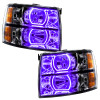 Oracle 07-13 Chevrolet Silverado SMD HL - Black - Square - ColorSHIFT w/ BC1 Controller - 8189-335 User 1