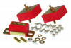 Prothane Jeep Motor & Trans Mount Kit - Red - 1-1905 User 1