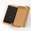 Rays M12x1.25 5 holes 16pcs nut, 4pcs Lock nut, 1 adapter & 1 lock nut key - Black - W1712125B User 1