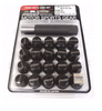 Rays M12x1.25 5 holes 16pcs nut, 4pcs Lock nut, 1 adapter & 1 lock nut key - Black - W1712125B User 1
