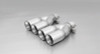 Remus 2006 Peugeot 207 3 & 5 Door 1.4L Hdi/1.6L Hdi 76mm Straight Cut Chromed Tail Pipe Set (Pair) - 0010 04G Photo - Primary