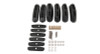 Rhino-Rack 03-12 Land Rover Range Rover 4 Door SUV Vortex RCH 3 Bar Roof Rack - Black - JA9590 Photo - Primary