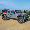 Westin 20-23 Jeep Gladiator Rock Slider - Textured Black - 42-14165 Photo - Mounted