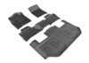 3D MAXpider 2015-2020 Chevrolet Suburban Kagu 1st & 2nd & 3rd Row Floormats - Black - L1CH05801509 Photo - Primary