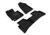 3D MAXpider 16-18 Hyundai Tucson Elegant 1st 2nd Row - Floor Mat Set (Black) - L1HY06604709 Photo - Primary