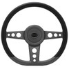 Steering Wheel 14in D- Shape Trans Am Gunmetal
