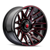 American Truxx AT1919 Evolution 22x12 / 6x135 BP / -44mm Offset / 87.1mm Hub Gls Blk Prizm Red Wheel - AT1919-22236BTR Photo - Primary