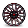 American Truxx AT1919 Evolution 22x12 / 6x135 BP / -44mm Offset / 87.1mm Hub Gls Blk Prizm Red Wheel - AT1919-22236BTR Photo - Primary