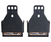 Carli 14-24 Ram Power Wagon Skit Plate Drop Bracket - CS-DPWSKIDBLK-14 Photo - Close Up