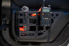 DV8 Offroad 11-18 Jeep Wrangler JK 4 Door Only Rear Door Pocket Molle Panels - Black - MPJK-06 Photo - Primary
