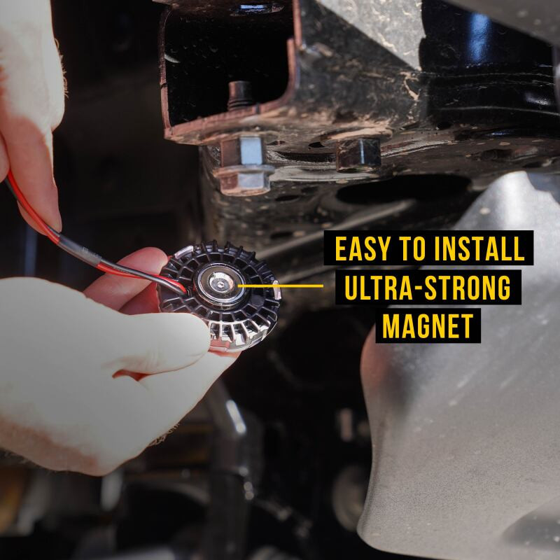 KC HiLiTES Magnet Mount Kit for Cyclone LED V2 Lights - 6 Pack - 1373 Photo - lifestyle view