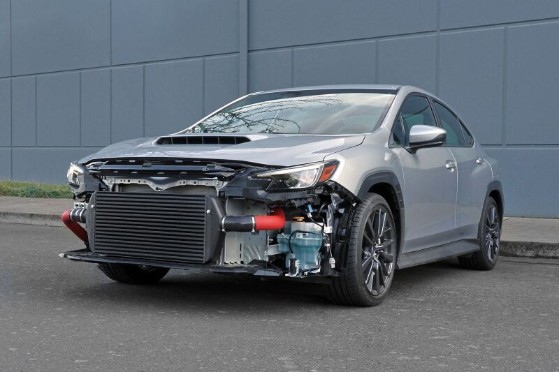 PERRIN 15-25 Subaru WRX/STI Large Size Front Mount Intercooler Core - Black - PSP-ITR-406BK User 1