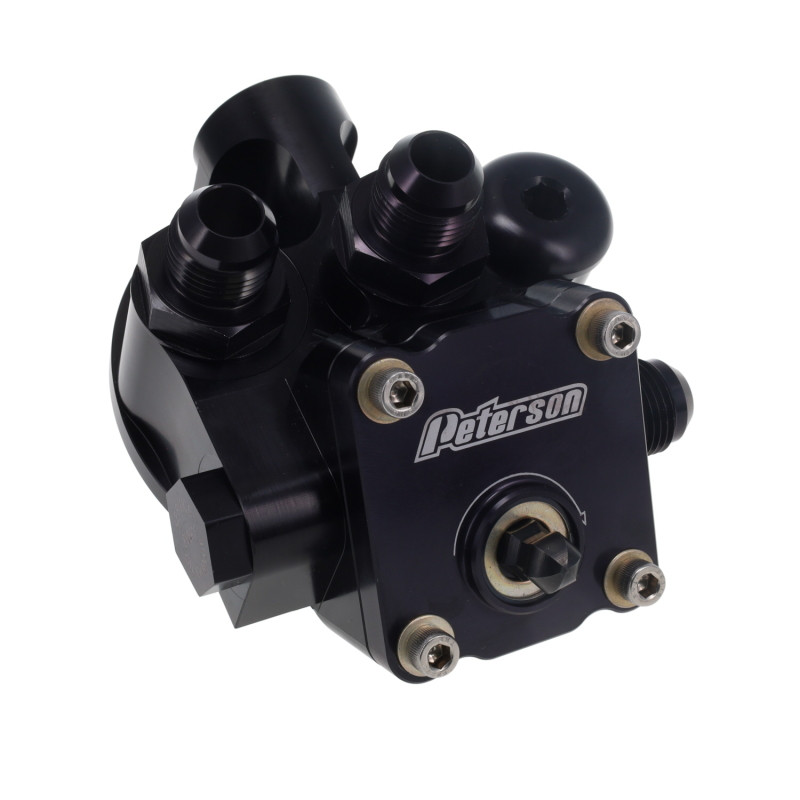 Peterson Fluid Systems Primer Filter Mount -10AN 1 1/2-12 - Right Side Inlet - 09-1570 Photo - Primary