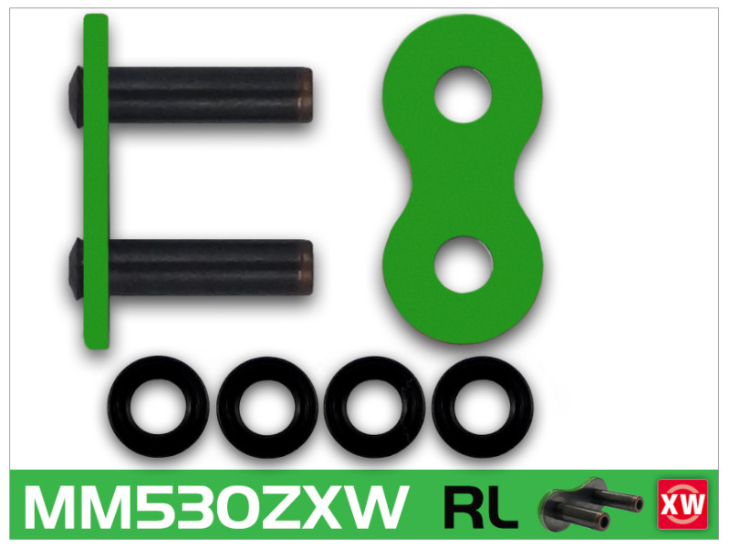 RK Chain MM530ZXW-RIVET - Green - MM530ZXW-RL Photo - Primary