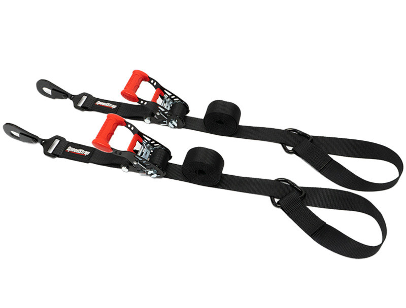 SpeedStrap 1 1/2In UTV Through the Wheel Tie-Down - Black (Pair of 2) - 15240-2 Photo - Primary