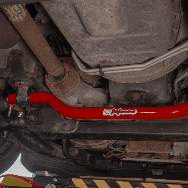 UMI Performance 15-20 Ford F-150 1 1/2in Solid Front Sway Bar - Black - 6579-B User 3