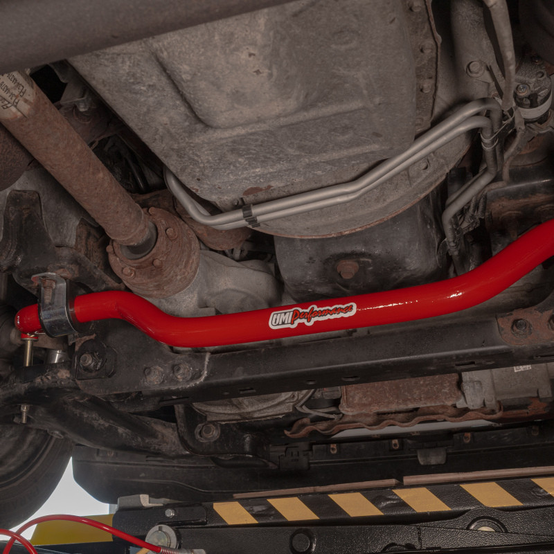 UMI Performance 15-20 Ford F-150 1 1/2in Solid Front Sway Bar - Black - 6579-B User 2