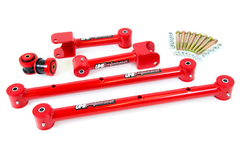 UMI Performance 68-72 GM A-Body Rear Suspension Kit - Red - ABR801-R Photo - Primary