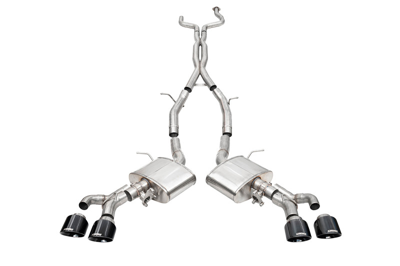 Corsa 22-25 Cadillac CT4 V Blackwing 3in Active Valve Cat-Back - 4.5in Black Tip - 21317BLK Photo - Primary