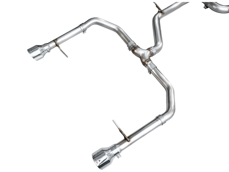 AWE Tuning 22-25 Volkswagen Jetta GLI Track Edition Exhaust - Chrome Silver Tips - 3020-32275 Photo - out of package