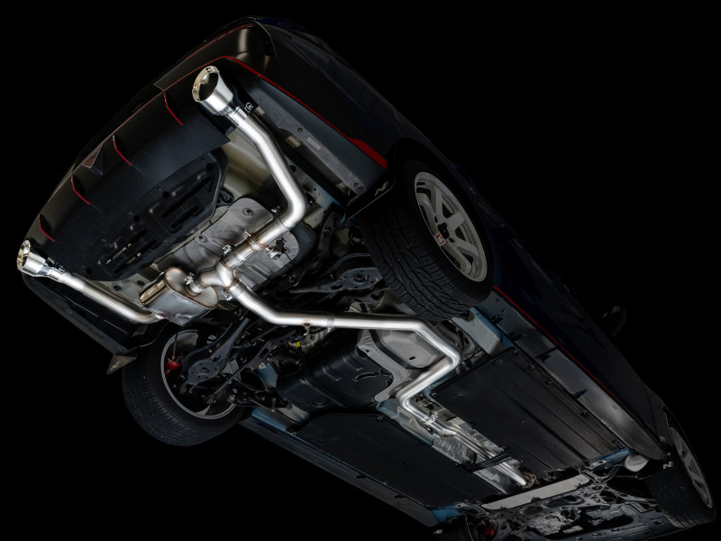 AWE Tuning 22-26 Hyundai Elantra N SwitchPath Cat-Back Exhaust - Chrome Silver Tips - 3025-32237 Photo - Mounted