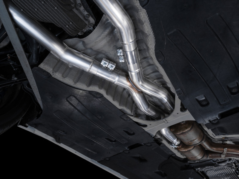 AWE Tuning BMW F97 X3 M Non-Resonated Performance Mid Pipe - 3820-11301 Photo - Mounted