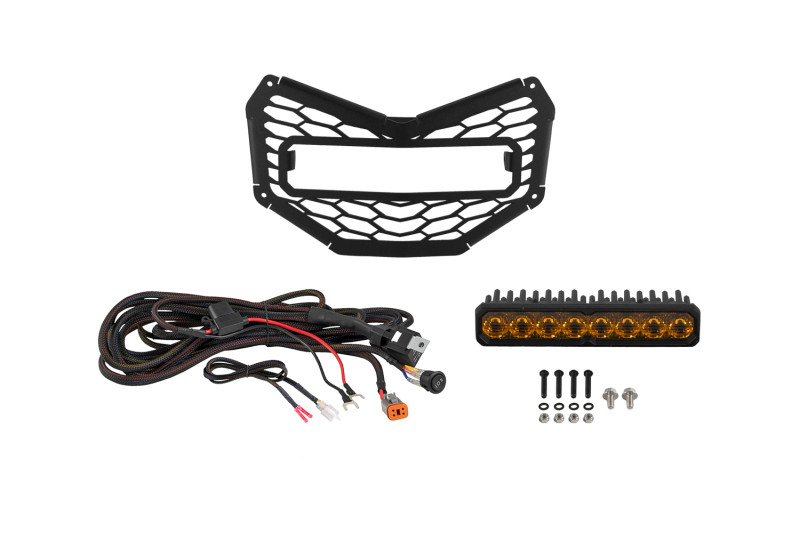 Diode Dynamics 17-26 Can Am Maverick X3 SS10 Grille Max Yellow Driving - DD8310 Photo - Primary