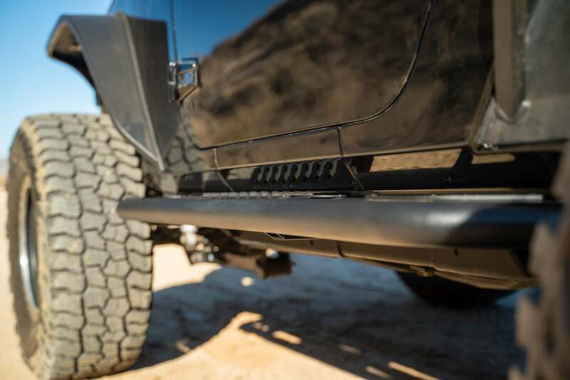 DV8 Offroad 07-18 Jeep Wrangler JK 2 Door Body/Pinch Weld Mounted Side Steps - SRJK-09 Photo - out of package