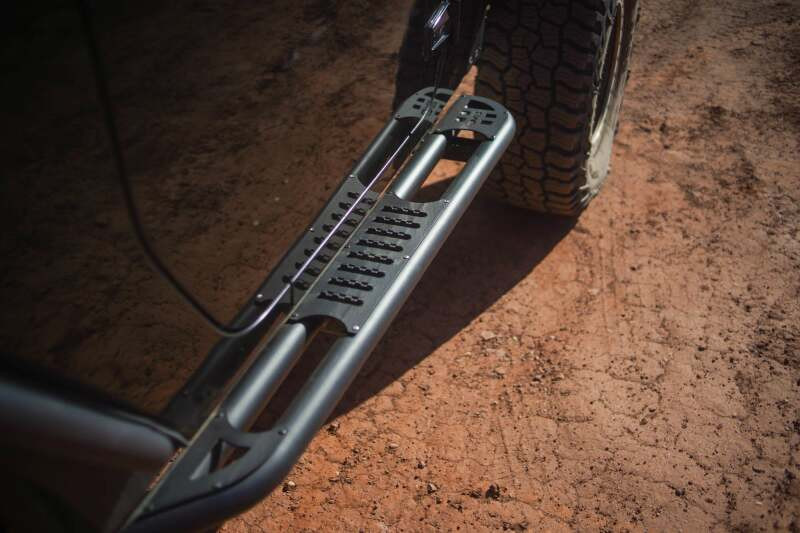 DV8 Offroad 07-18 Jeep Wrangler JK 2 Door Body/Pinch Weld Mounted Side Steps - SRJK-09 Photo - out of package