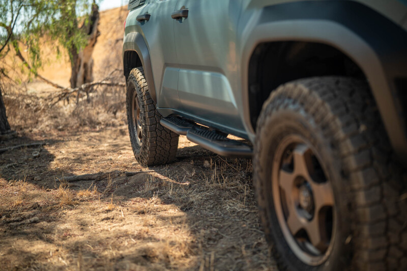 DV8 2025+ Toyota 4Runner OE Plus Side Steps - Micro-Texture Black - SRTF3-02 Photo - out of package