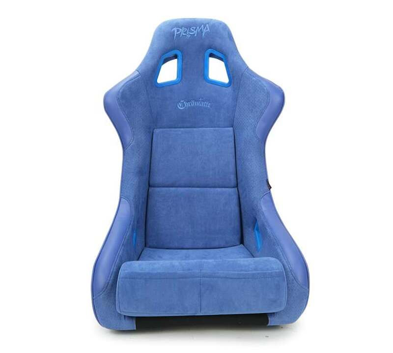 NRG FRP Bucket Seat (Medium) Prisma-Chromatic Royal Blue Vegan Suede w/ Chameleon Back - FRP-303RBL-CHRMTC User 1