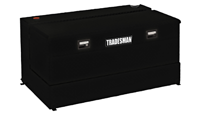 Tradesman Steel L-Shape Liquid Storage Tank Combo (56in. / 90 Gallon Capacity) - Black - 76590 Photo - Primary