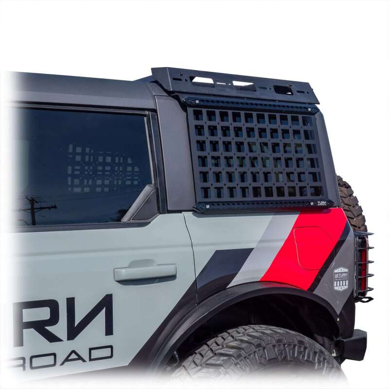 Turn Offroad 2021+ Ford Bronco 4dr Side Molle Panels for OE Hard Top - EA10-M4 Photo - Close Up