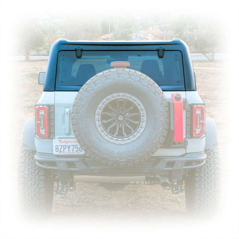 Turn Offroad 2021+ Ford Bronco Hard Top (4 Door) Primer/Badge Delete - HTBR-M4PBD Photo - Close Up