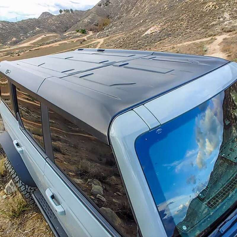 Turn Offroad 2021+ Ford Bronco Hard Top (4 Door) Primer/Badge Delete - HTBR-M4PBD Photo - Close Up