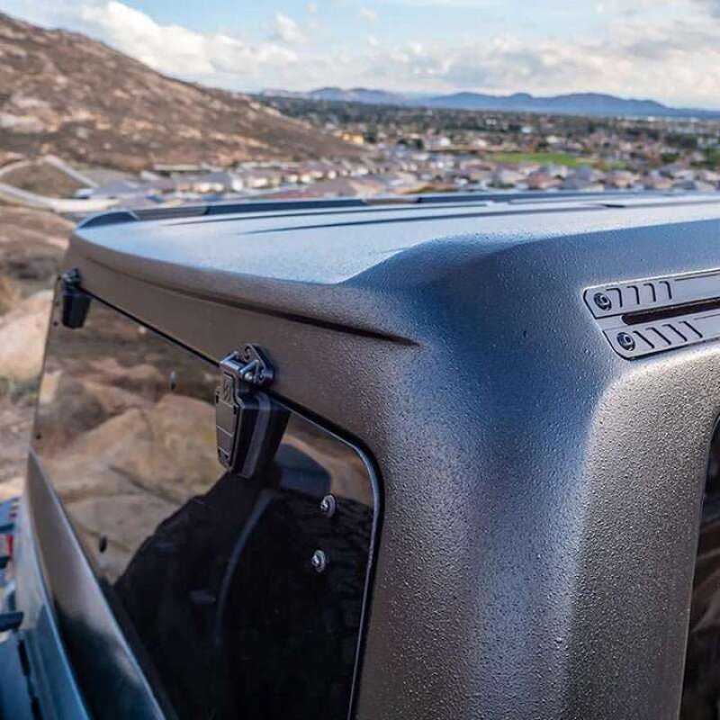 Turn Offroad 2021+ Ford Bronco 4-Door Hardtop - Black/Wiper & Defrost - HTBR-M4WD Photo - Close Up