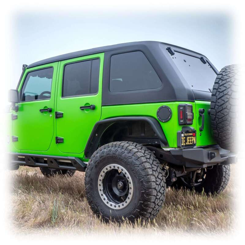 Turn Offroad 2007-2018 Jeep JK 4 Door Fastback Hardtop 1 Piece Primer (Paintable) - HTJKFB-M4P Photo - Close Up