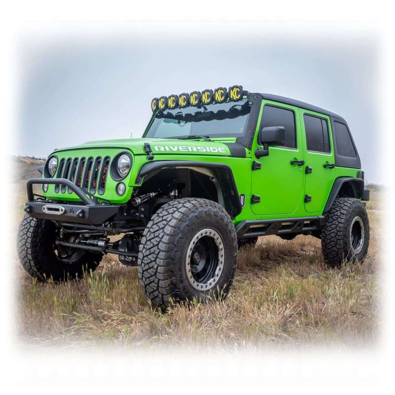 Turn Offroad 2007-2018 Jeep JK 4 Door Fastback Hardtop 1 Piece Primer (Paintable) - HTJKFB-M4P Photo - Close Up