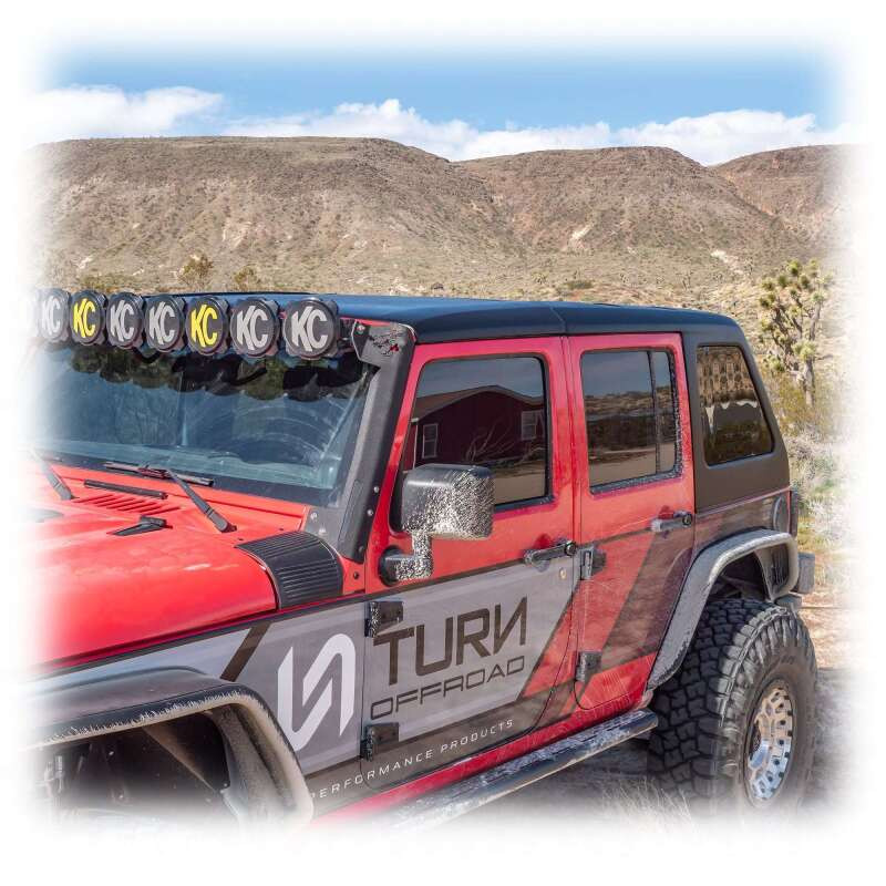 Turn Offroad 2007-2018 Jeep JK 4 Door Fastback Hardtop 2 Piece - HTJKFB2-M4 Photo - Close Up